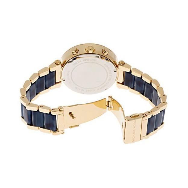 Michael Kors Ladies Parker Two-Tone Blue Watch - MK6238 - Image 2